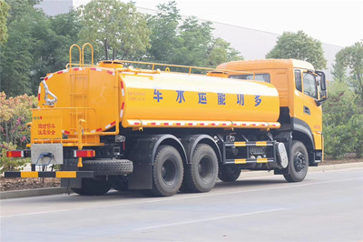 高效多能，環保先鋒 國六東風天龍后八輪20噸灑水車與洗掃車解析